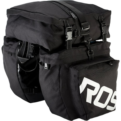 Premium Bicycle Pannier Bag - Large Capacity Waterproof Rear Rack Cargo Trunk for Cycling
