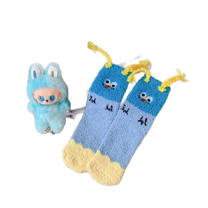 Premium Coral Fleece Socks - Women's Ultra-Soft Thermal Winter Sleep Socks