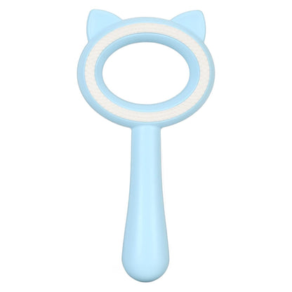 Pet Grooming Brush Double Sided Deshedding Massage Comb Quick Clean Up Comfortable Handle For Cats Dogs Pets