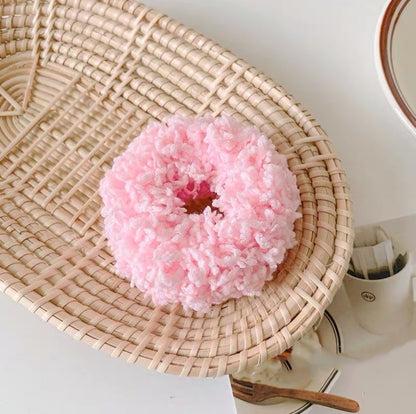 Leuchtender Haarkreis Plüschkopf Seil Dame