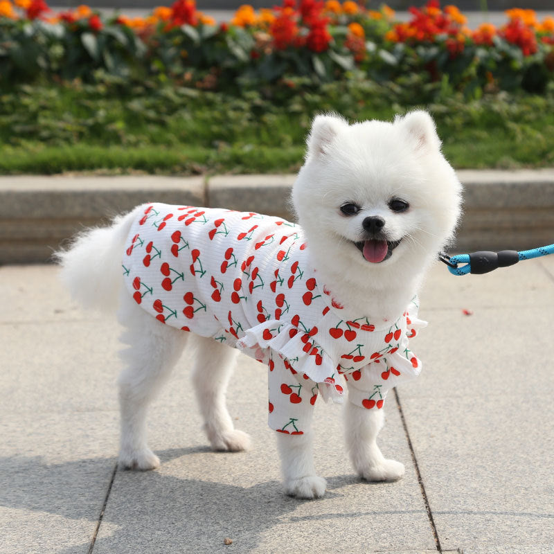 Fashion Personality Dog Bottoming Shirt Coat