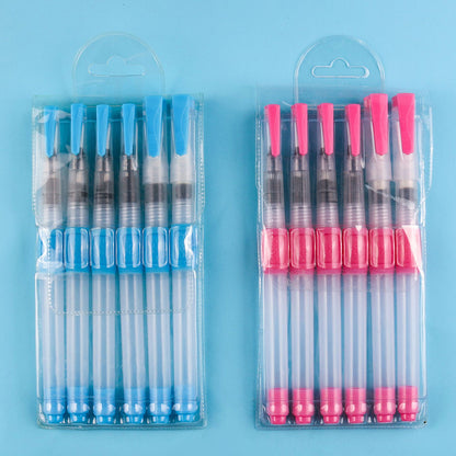 Water Soluble Color Lead Painted Solid Watercolor Brush Set