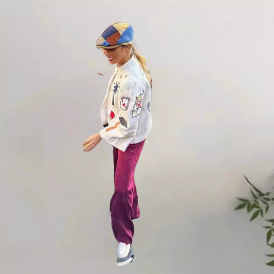 Single-breasted Short Casual Jacket Coat