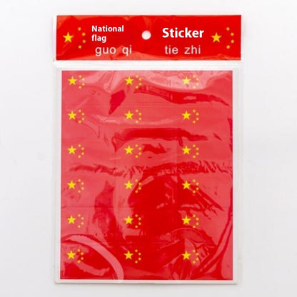 National Day Flag Barrettes Creative Hair Accessories Kindergarten Prizes