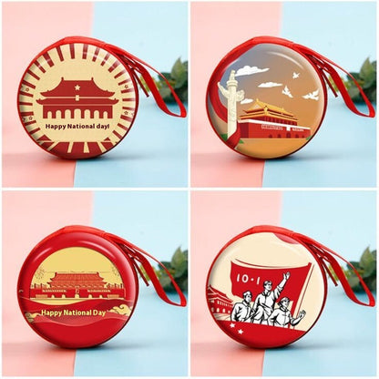 National Day Flag Barrettes Creative Hair Accessories Kindergarten Prizes