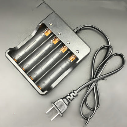18650 Li-ion Battery Charger Portable Black 4 Slots