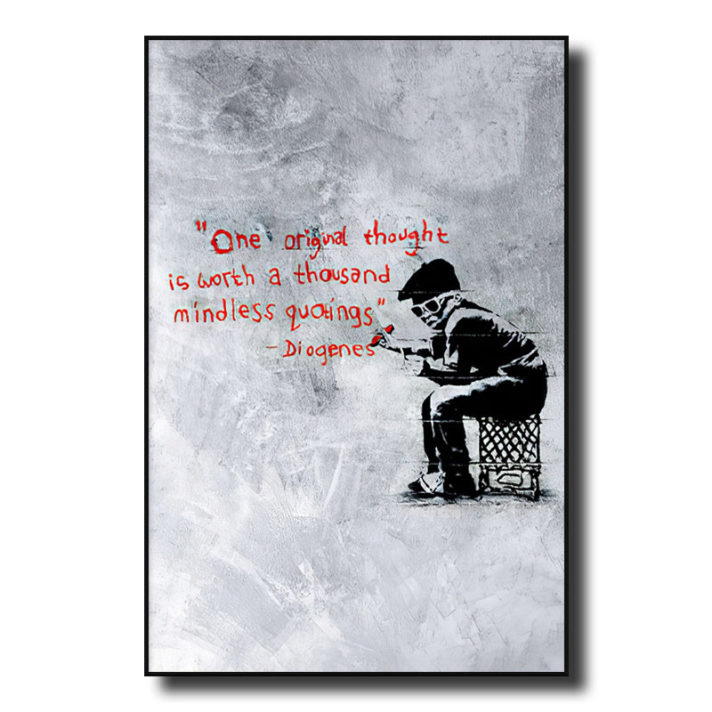 Living Room Decorated Canvas Painting