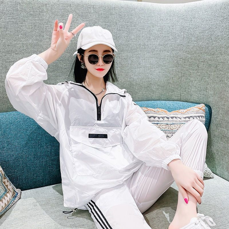 Fashionable Colorful Outerwear Set, Chic And Stylish