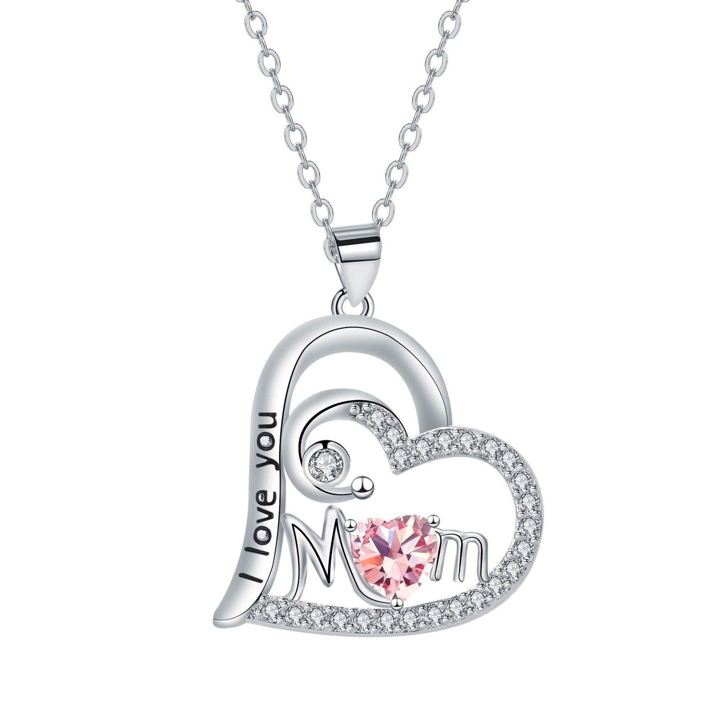 Mother's Day Necklace Mom Pendant Necklace Gift