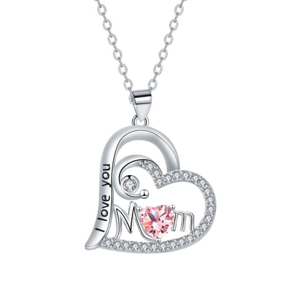 Mother's Day Necklace Mom Pendant Necklace Gift