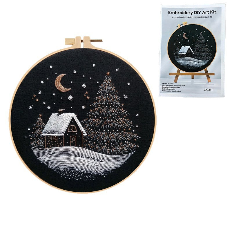 Christmas Snow House Material Package