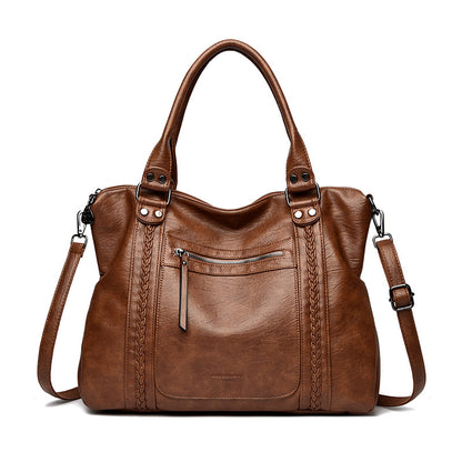 New Womens Vintage Genuine Leather Shoulder Crossbody Bag