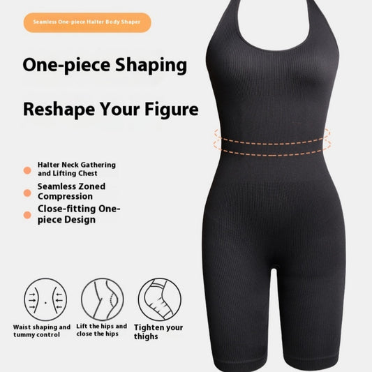 Halter Backless Slim Fit Slimming Sense Of Design Jumpsuit