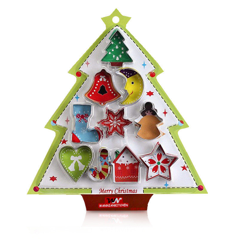 Stainless Steel Cookie Mold Christmas Tree