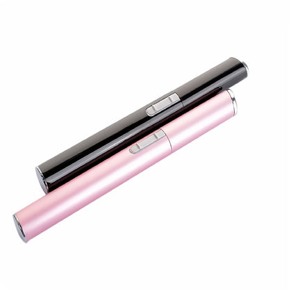 1pc CIICII Electric Facial Hair Trimmer, Personal Pen Detailer with Rinseable Blades, Cleaning Brush & Trimming Comb for Eyebrows, Neckline, Nose, Ears - Plastic, Dry Battery Powered (Batteries Not Included), Personal Care Ac