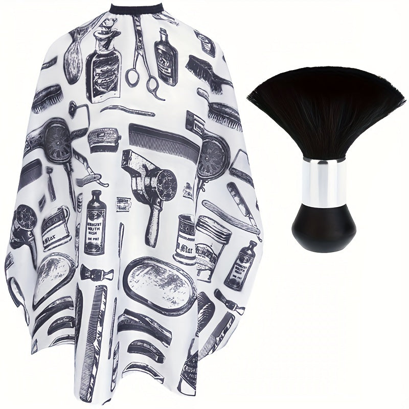 Professional Hair Cutting Cape, Salon Barber Cape, Hair Cutting Accessories, Waterproof Cloth Hair Cutting Apron