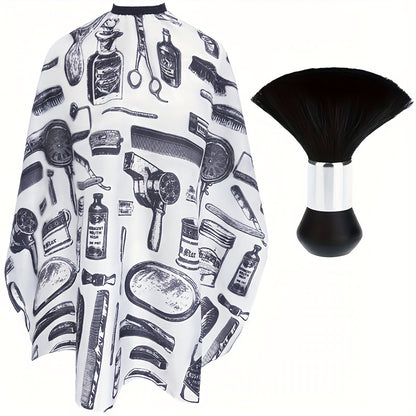 Professional Hair Cutting Cape, Salon Barber Cape, Hair Cutting Accessories, Waterproof Cloth Hair Cutting Apron