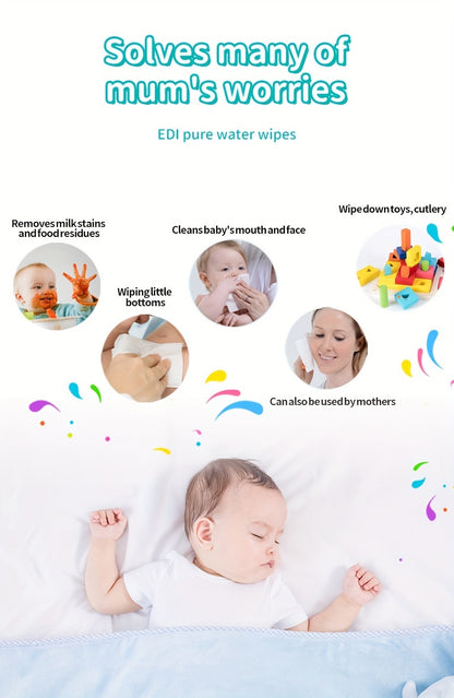 Youngsters's Wet Wipes 80 Pieces*8pcs