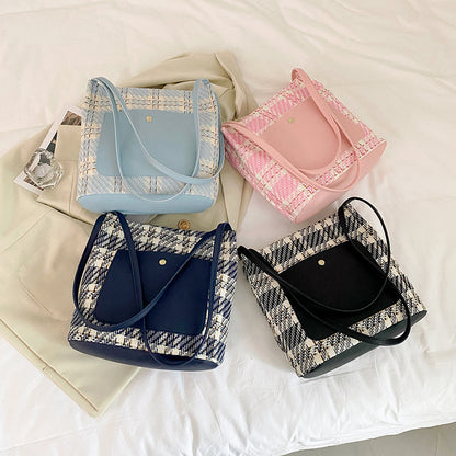 Fashion Single Shoulder Tote Bucket Bag