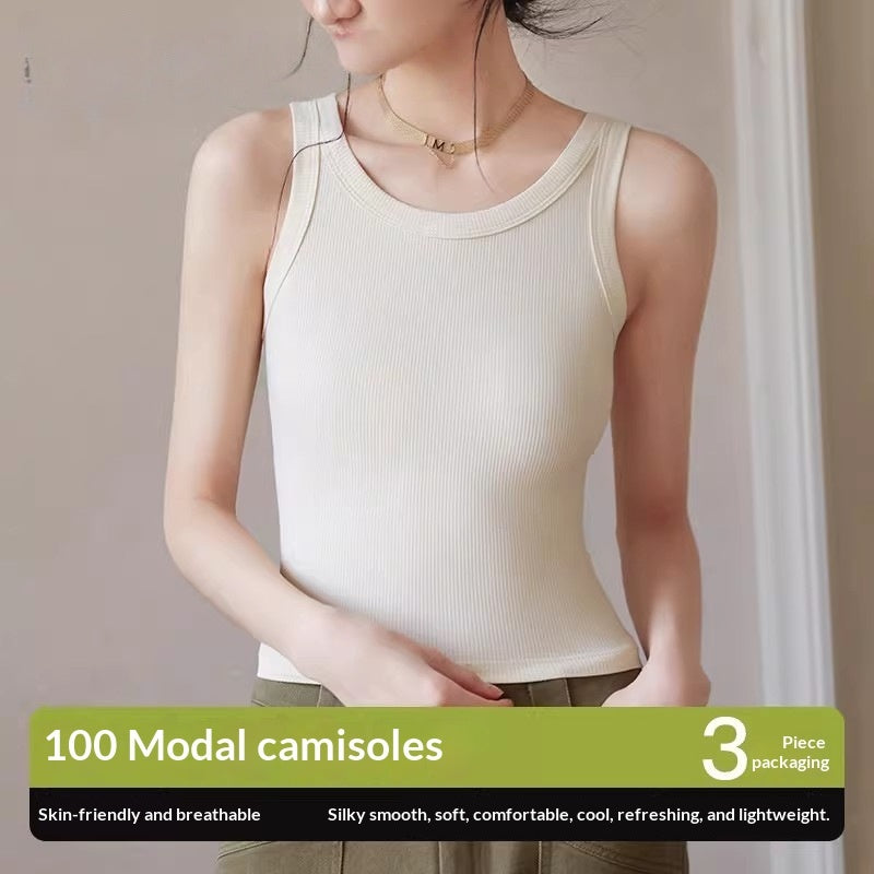 Womens Thin Ice Silk Modal Camisole
