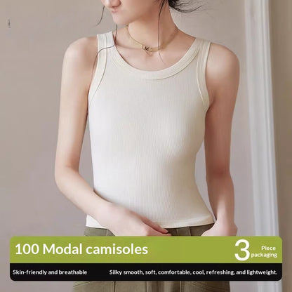 Womens Thin Ice Silk Modal Camisole