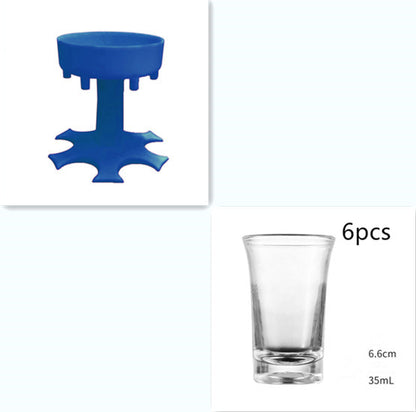 Weinausgießer, Weintrichter, 6-Port-Weinausgießer, Getränkeausgießer