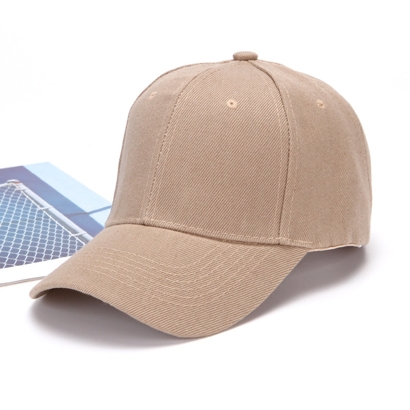 Premium Men's Baseball Cap - Classic Solid Color Adjustable Sports Hat