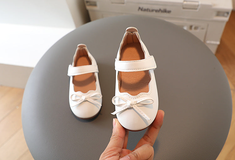 Girls Princess Mary Jane Shoes - Star Pattern Non-Slip Toddler Shoes