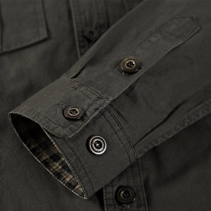 Spring And Autumn New Style Cotton Men Long Sleeve Lining