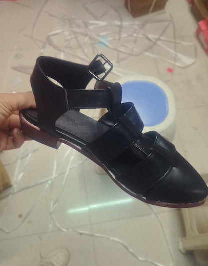 Casual Solid Color Sandals For Women