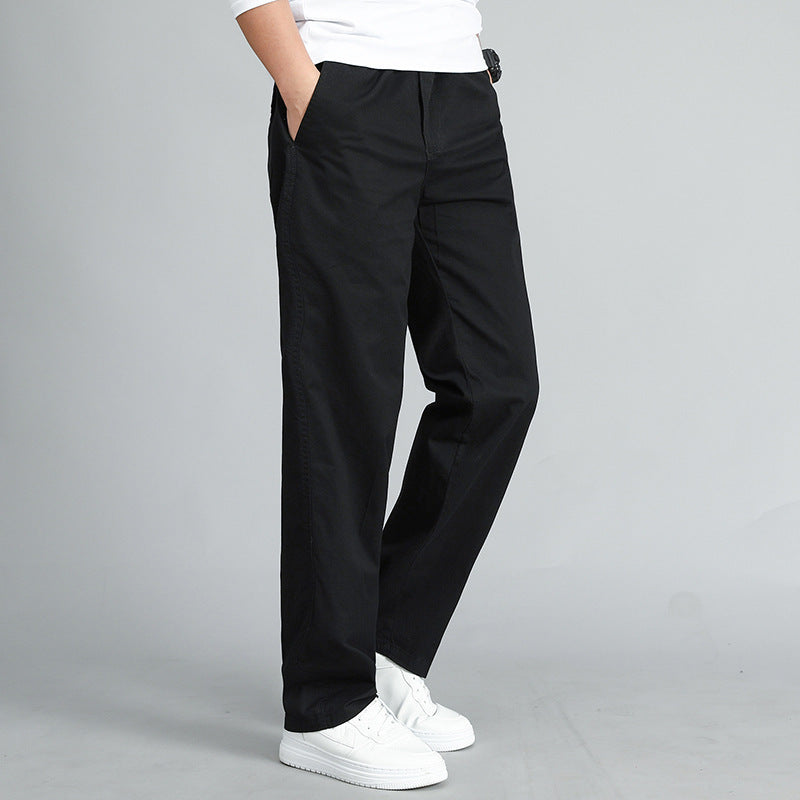 Herren-Latzhose für Herbst und Winter, lässig, gerade geschnitten