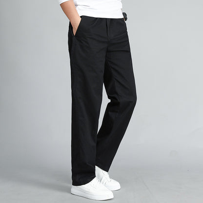 Herren-Latzhose für Herbst und Winter, lässig, gerade geschnitten