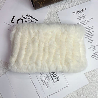 Women's Versatile Fur Snood Warm Scarf