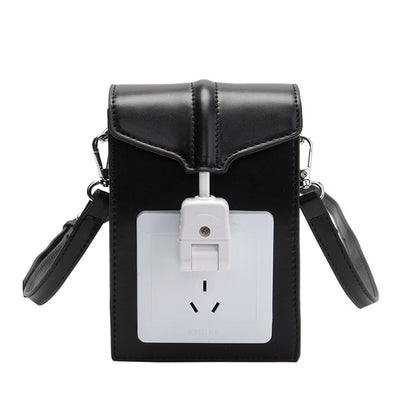 Fashion All-match  Socket Mobile Phone Bag