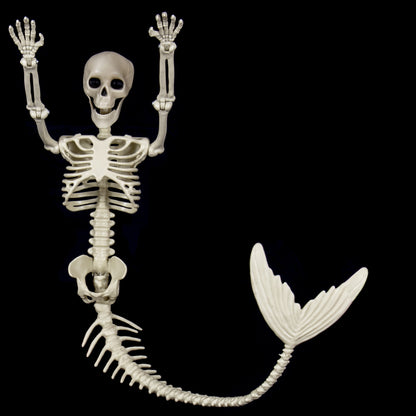 Halloween Skull Fish Skeleton Hanger 80cm - Realistic Spooky Decoration