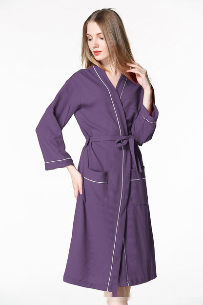 Men's And Women's Soft Cotton Robes