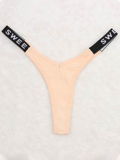 7pcs Combination European and American Underwear Women's Thong