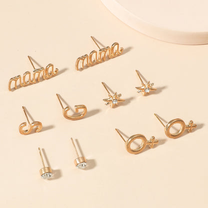 Ins Style Simple And Compact All-match Earrings Mother's Day Gift Female