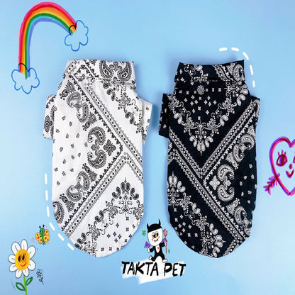 Cashew Pattern Dog Shirts Large And Small Dogs