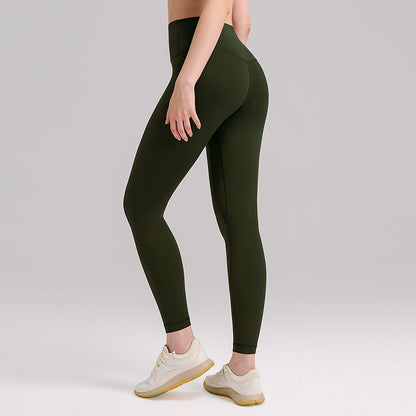 Butt-Lifting Fleece-Lined Womens High-Waist Tight Yoga Pants