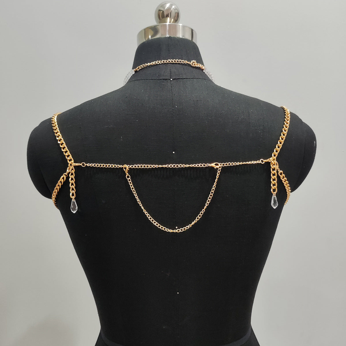 Fashion Colorful Beaded Chest Wrap Body Chains Women