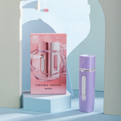 Wiederaufladbares Wasserauffüllgerät für Zuhause: Dampf-Gesichtsspray