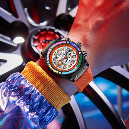 Men's Fashionable All-match Waterproof Multi-functional Quartz Watch