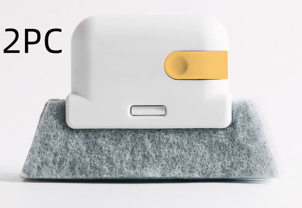 Creative Groove Cleaning Brush Quickly Clean All Corners And Gaps Detachable Door Window Track Cleaning Brushes
