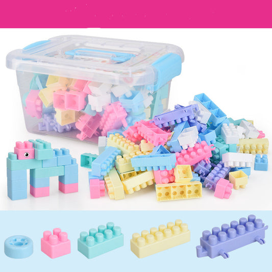 Plastic Building Blocks 1-3-6 Years Old Boys And Girls Children's Science And Education Toys