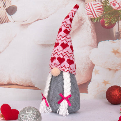 Valentine's Day Decoration Gift Rudolph Doll Faceless Doll