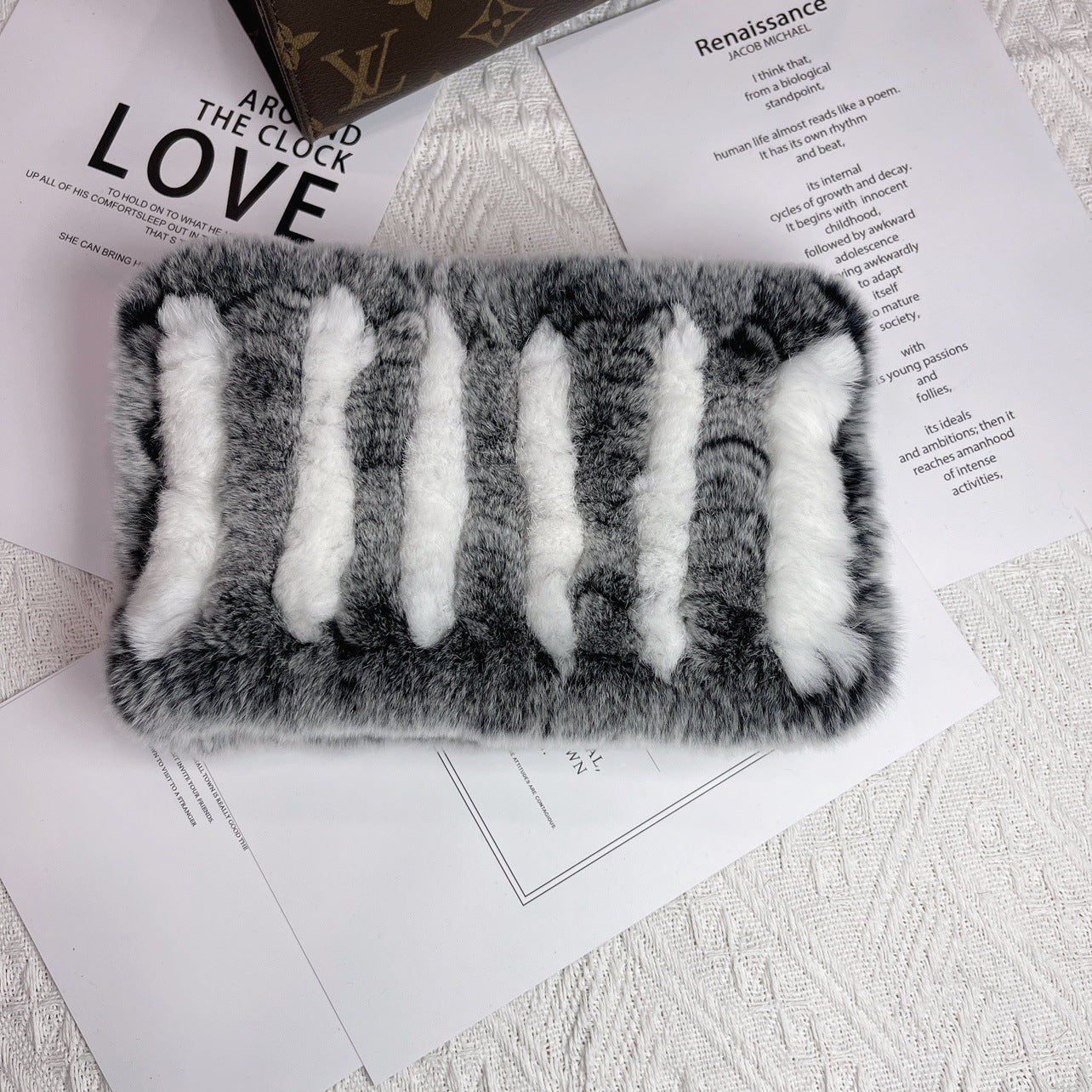 Women's Versatile Fur Snood Warm Scarf