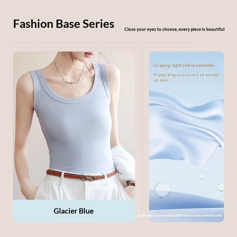 Womens Thin Ice Silk Modal Camisole