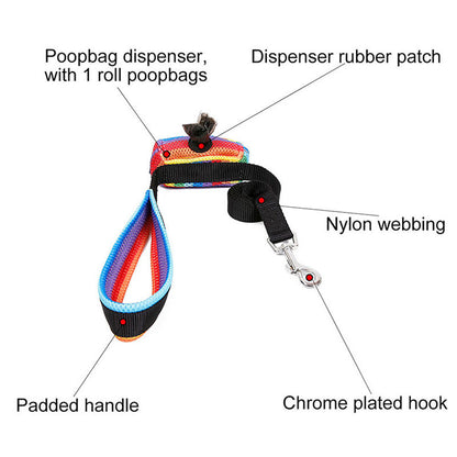 Rainbow chest strap