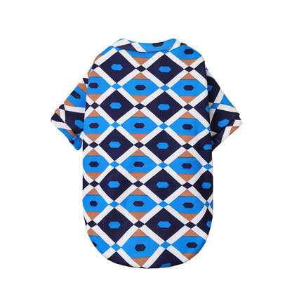 Thick Sweater Cute Plaid Cat Clothes